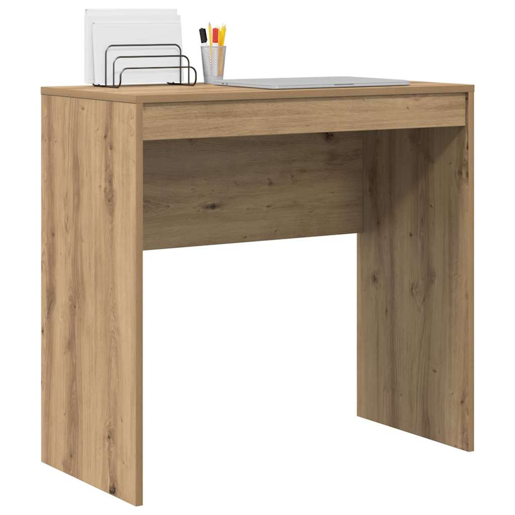 Bureau chêne artisanal 80 x 40 x 76 cm Bois d'ingénierie - XIOS
