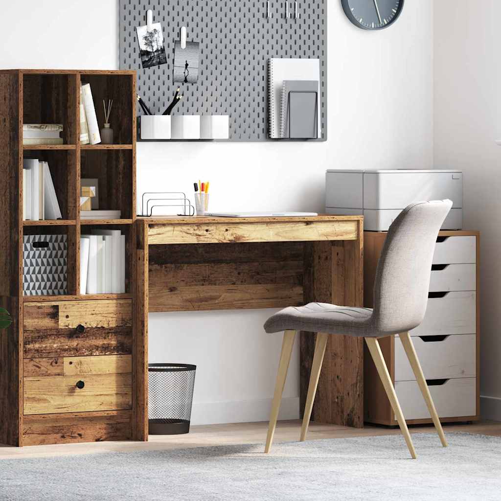 Bureau Bois ancien 90 x 40 x 76 cm - XIOS