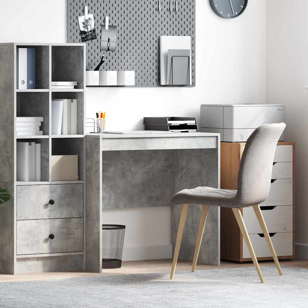 Bureau Gris béton 80 x 50 x 76 cm - XIOS