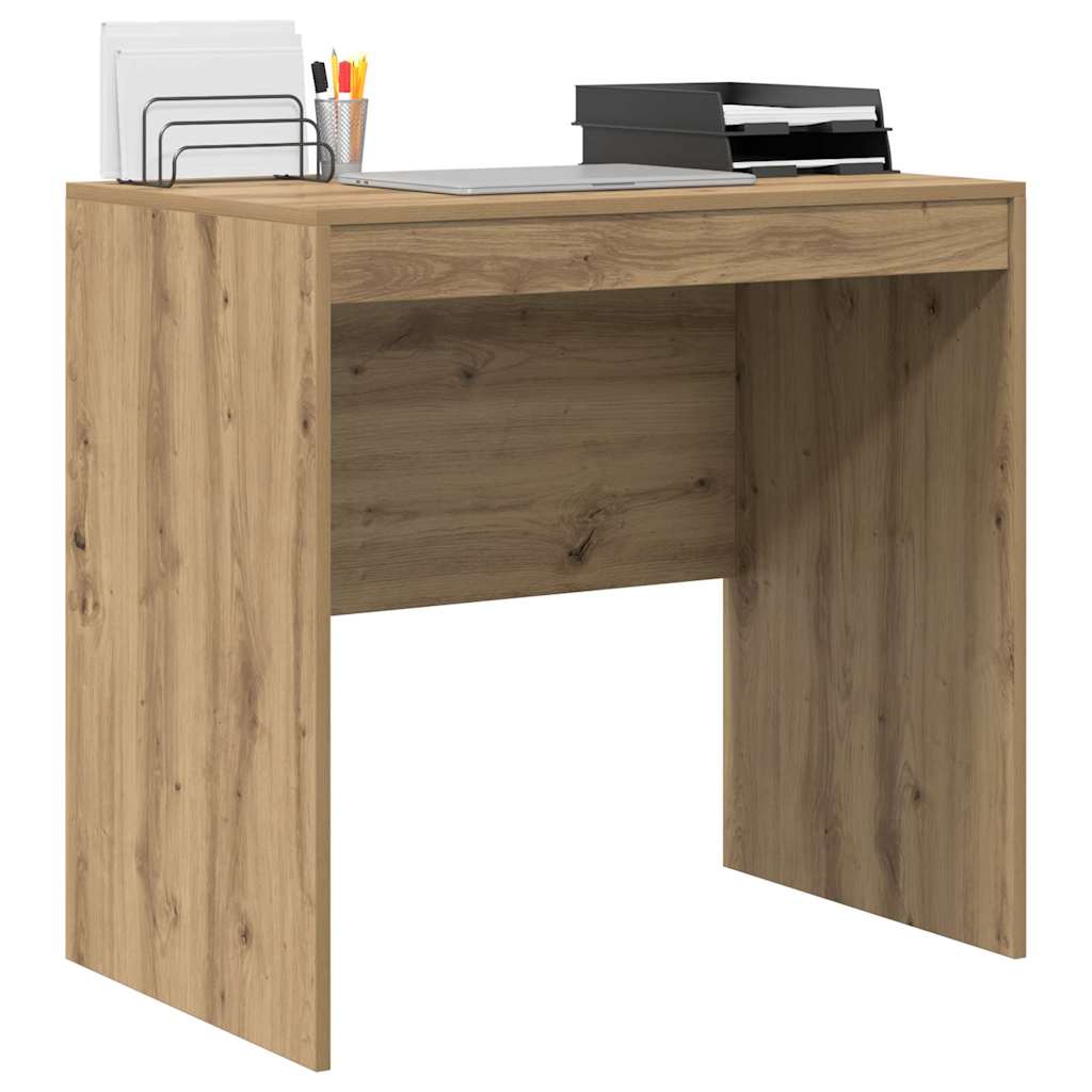 Bureau chêne artisanal 80 x 50 x 76 cm Bois d'ingénierie - XIOS