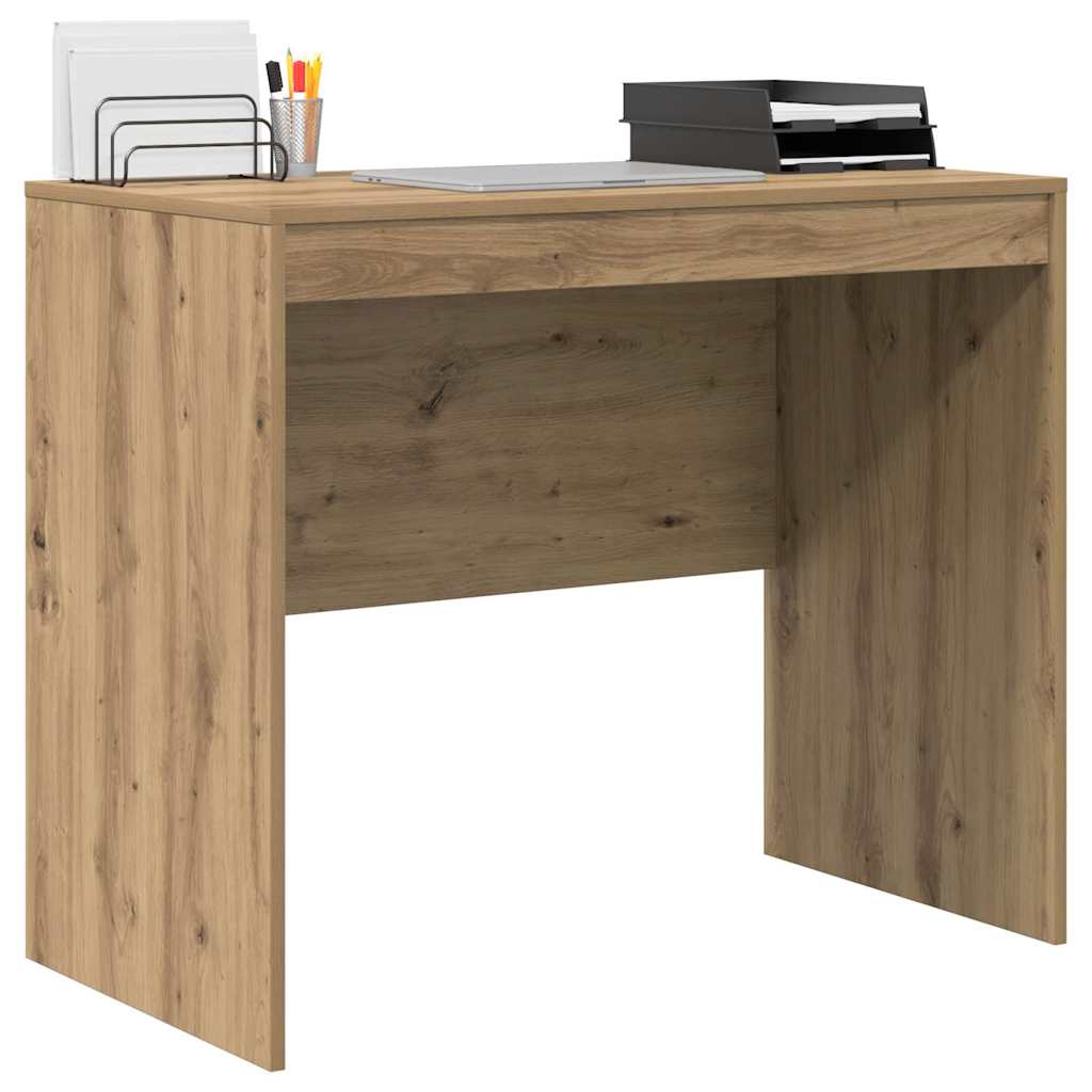 Bureau chêne artisanal 90 x 50 x 76 cm Bois d'ingénierie - XIOS