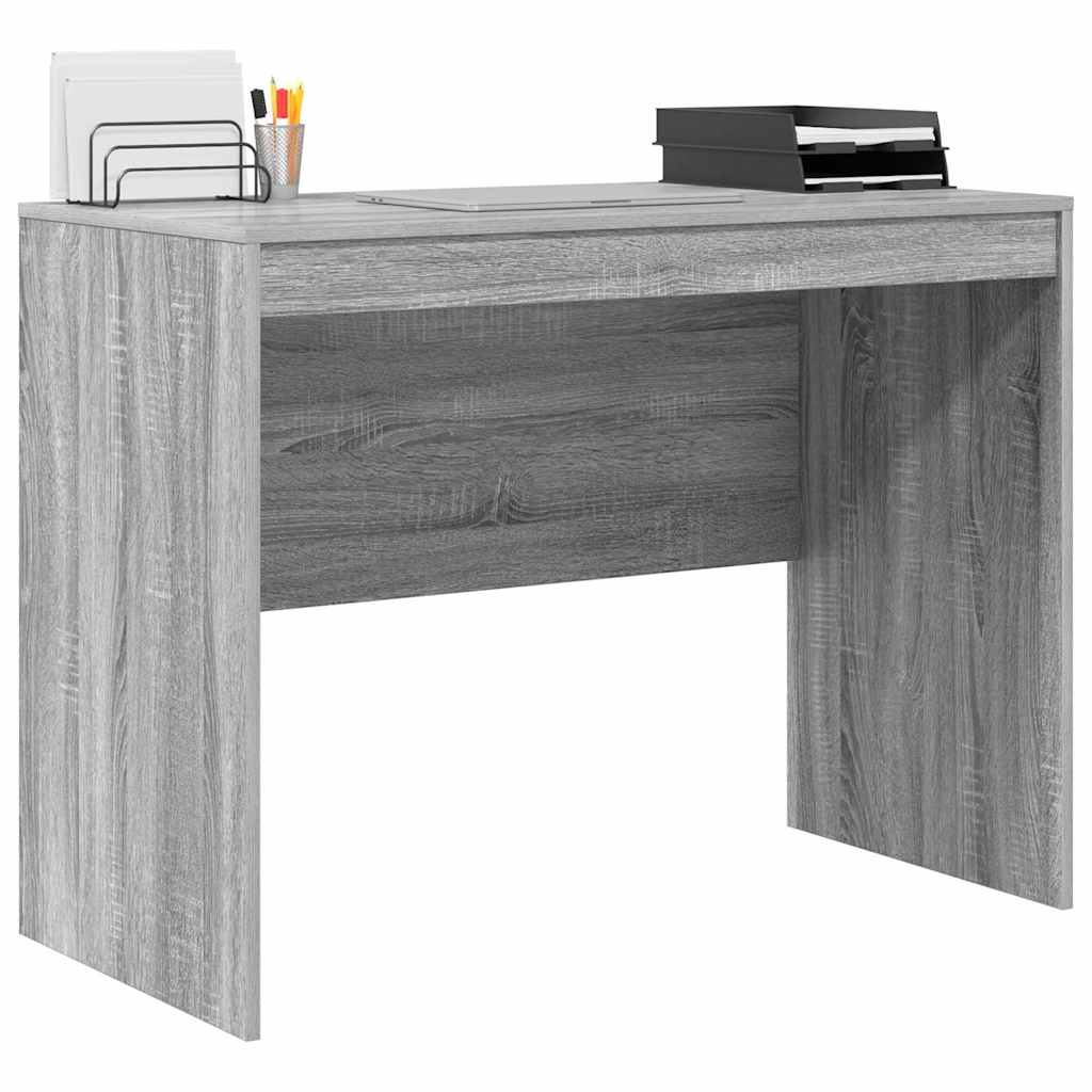 Bureau Sonoma gris 100 x 50 x 76 cm Bois d'ingénierie - XIOS
