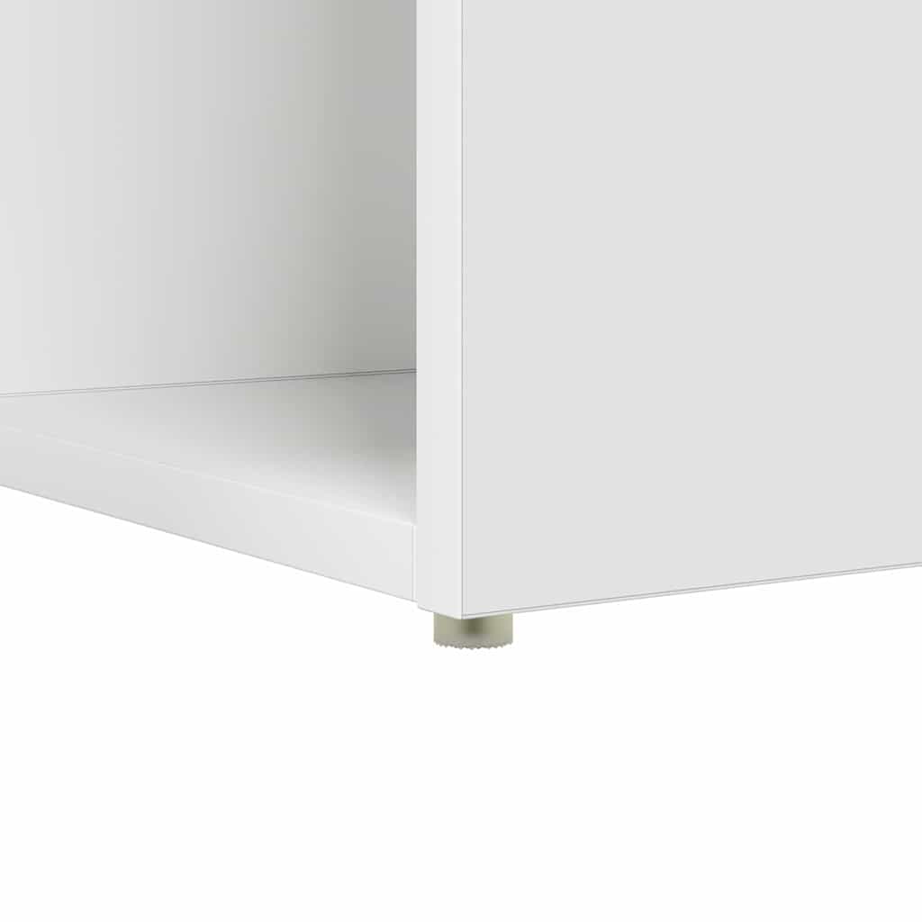 Bureau avec étagère Blanc 108 x 55 x 103.5 cm Bois d'ingénierie - XIOS