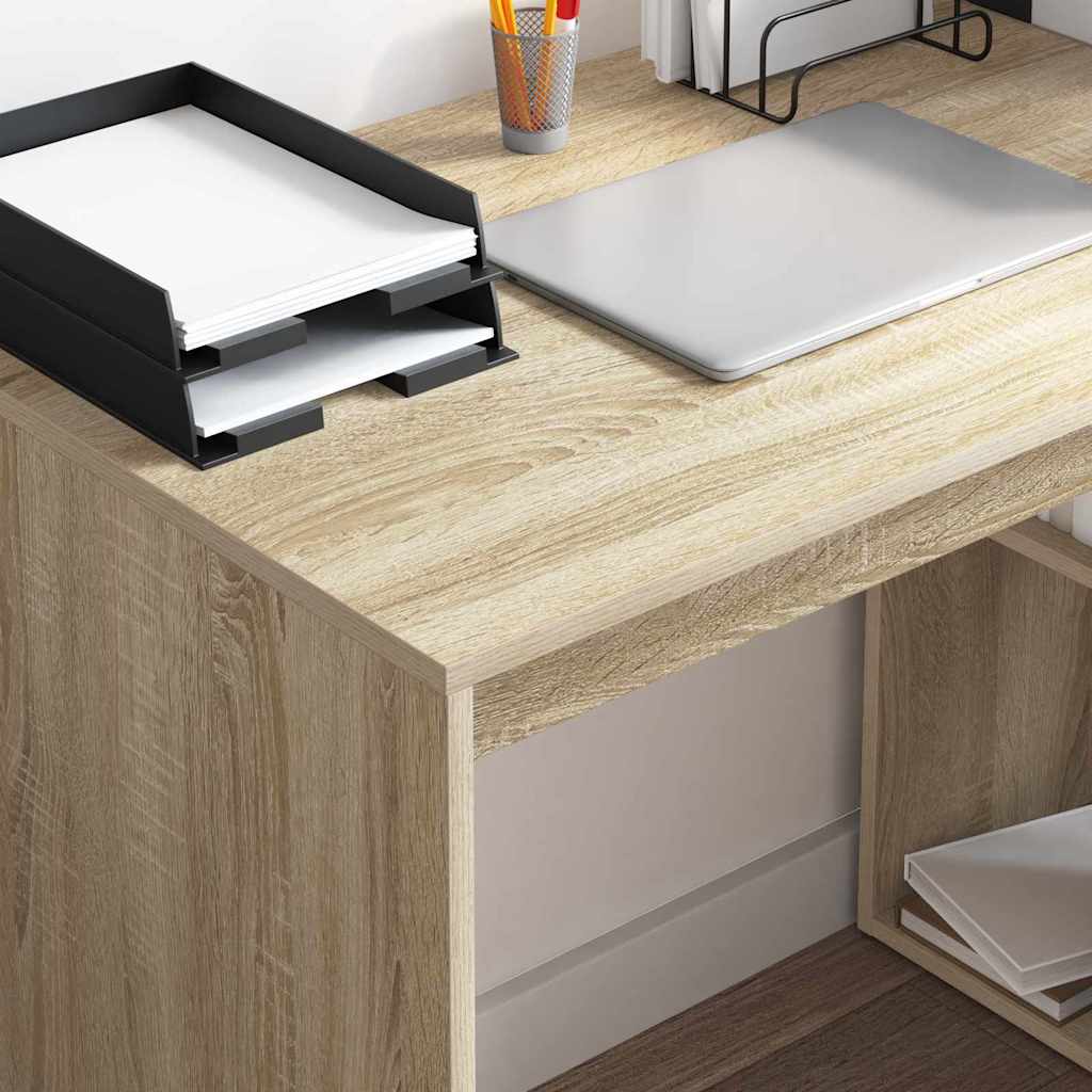 Bureau Chêne Sonoma Bois d'ingénierie 108 x 55 x 103.5 cm - XIOS