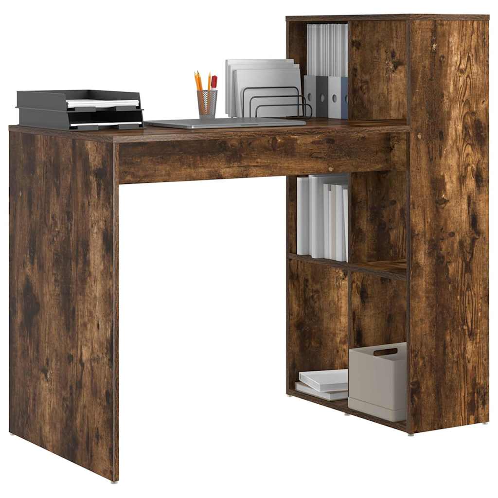 Bureau Chêne fumé 108 x 55 x 103,5 cm Bois d'ingénierie - XIOS