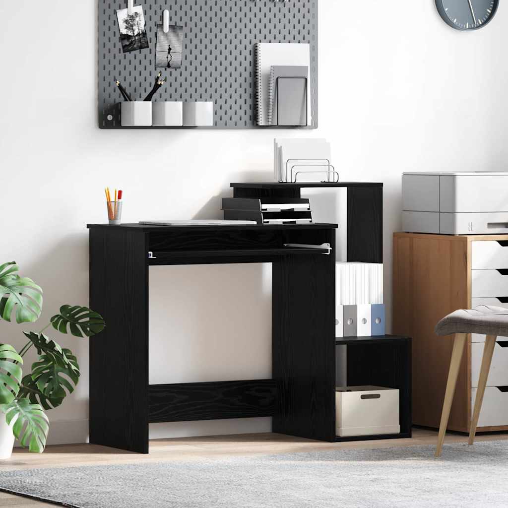 Bureau Chêne noir 106 x 40 x 88.5 cm Bois d'ingénierie - XIOS