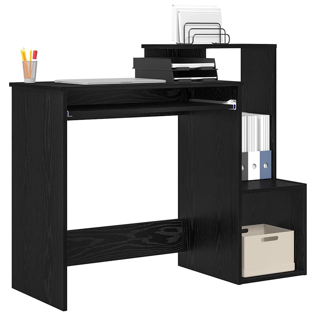 Bureau Chêne noir 106 x 40 x 88.5 cm Bois d'ingénierie - XIOS