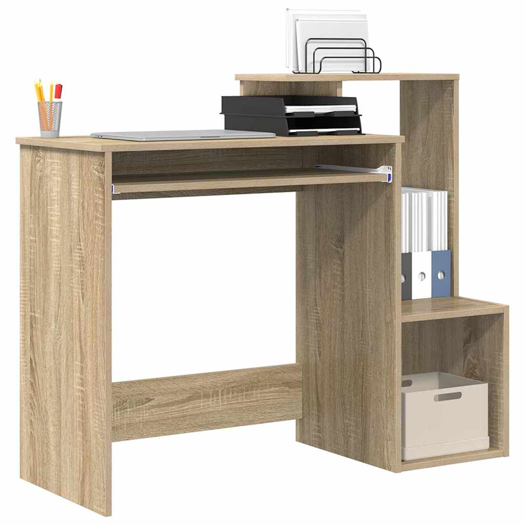Bureau Chêne Sonoma Bois d'ingénierie 106 x 41 x 88.5 cm - XIOS