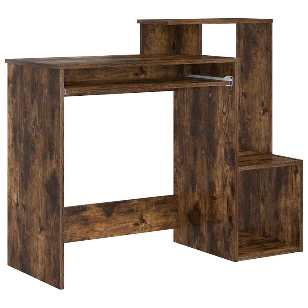 Bureau Chêne fumé 106 x 40 x 88.5 cm Bois d'ingénierie - XIOS