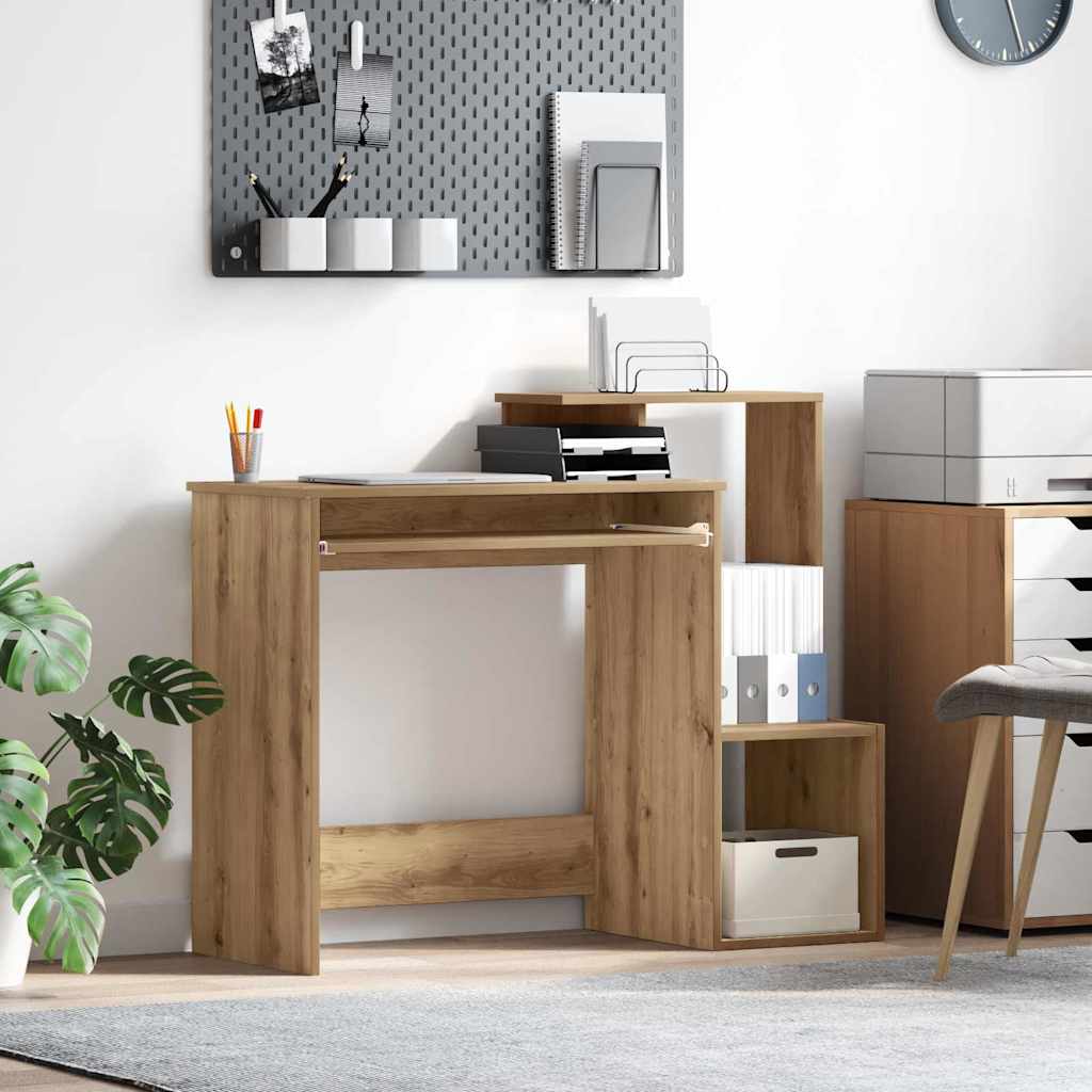Bureau Chêne artisanal 106 x 40 x 88.5 cm Bois d'ingénierie - XIOS
