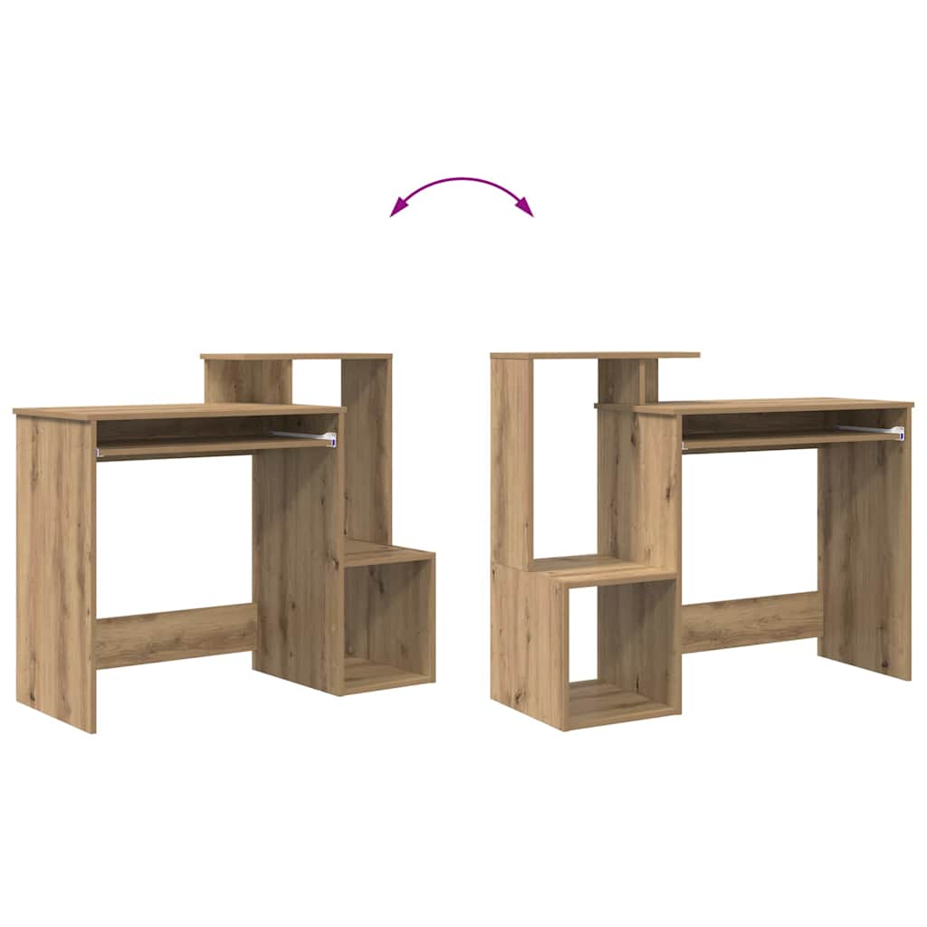 Bureau Chêne artisanal Bois d'ingénierie 106 x 41 x 88.5 cm - XIOS