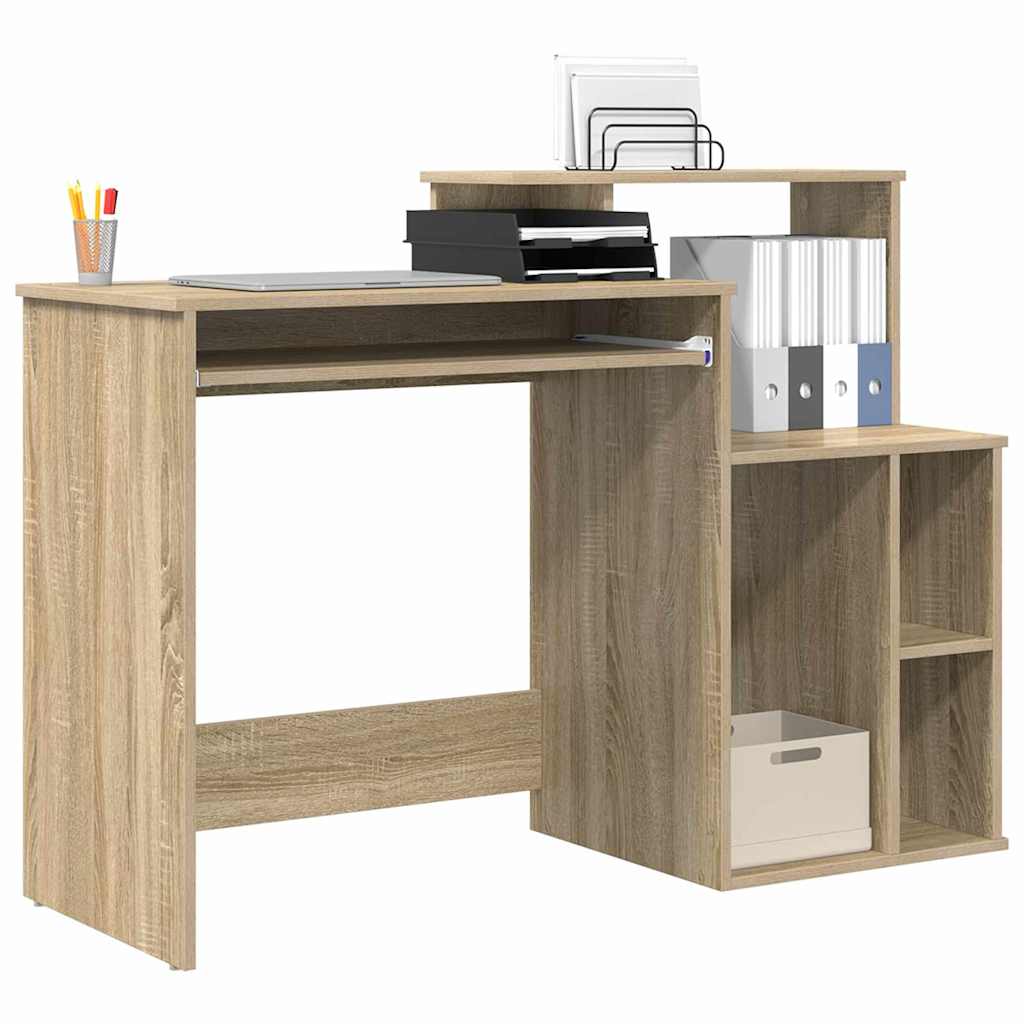 Bureau avec Rangement Chêne sonoma 120.5 x 44 x 88.5 cm - XIOS
