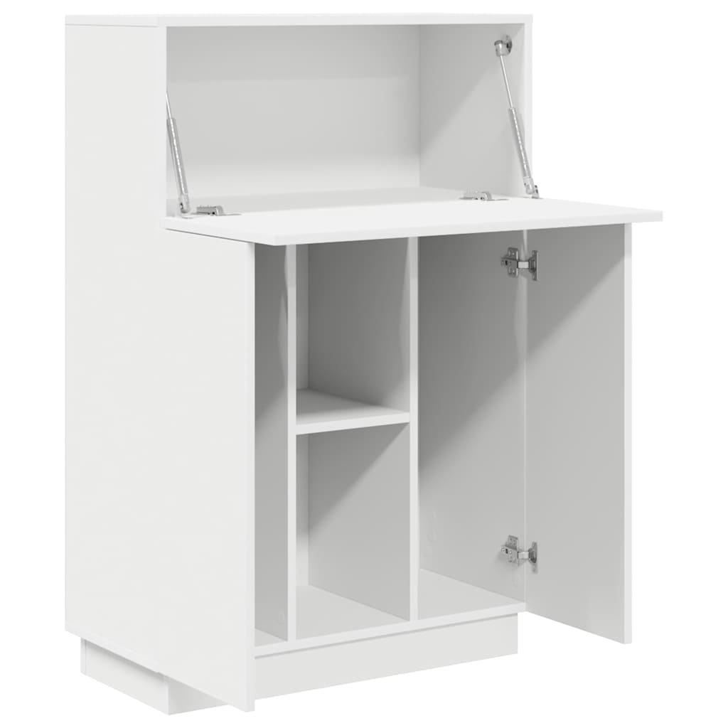 Bureau Blanc 71,5 x 31,5 x 106,5 cm Bois d'ingénierie - XIOS