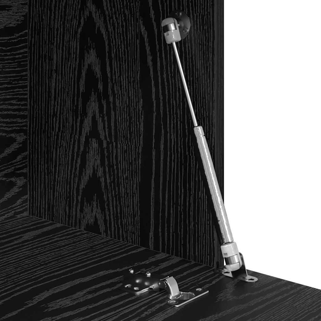 Bureau Chêne noir 71,5 x 31,5 x 106,5 cm Bois d'ingénierie - XIOS