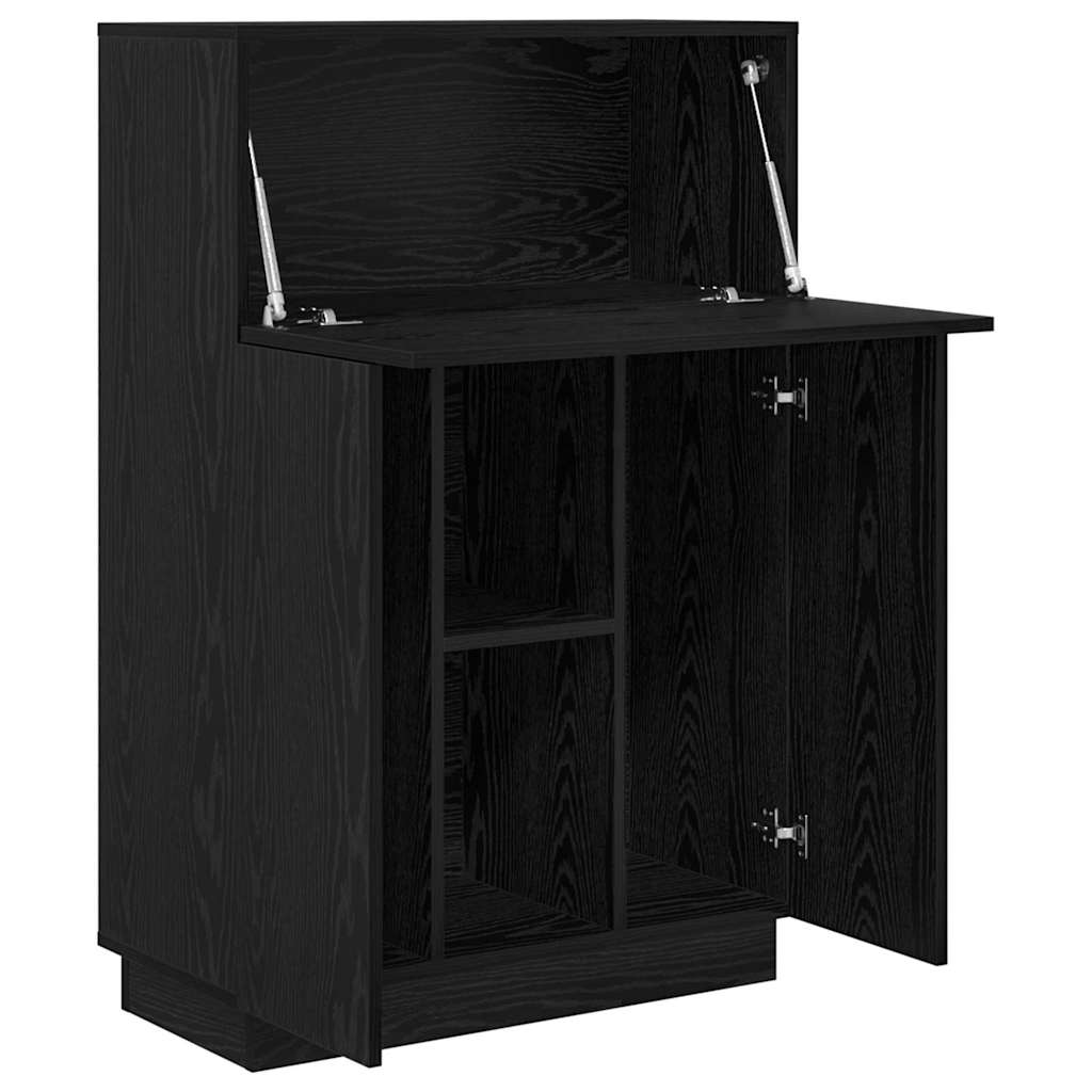 Bureau Chêne noir 71,5 x 31,5 x 106,5 cm Bois d'ingénierie - XIOS