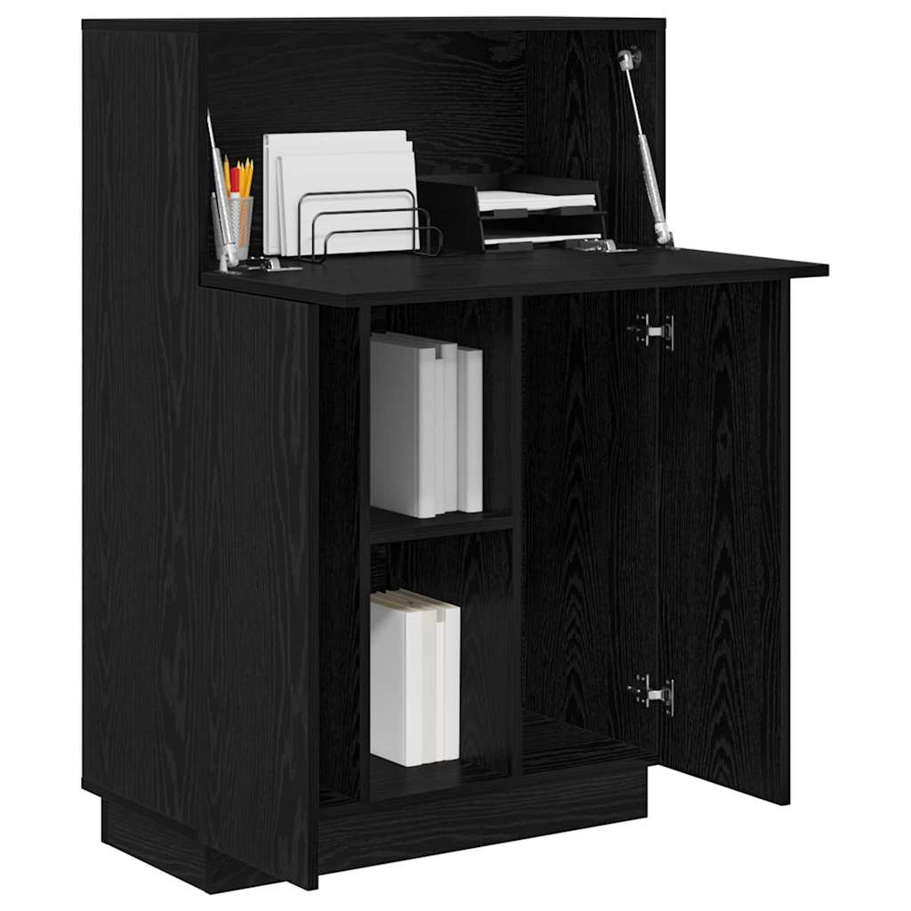 Bureau Chêne noir 71,5 x 31,5 x 106,5 cm Bois d'ingénierie - XIOS