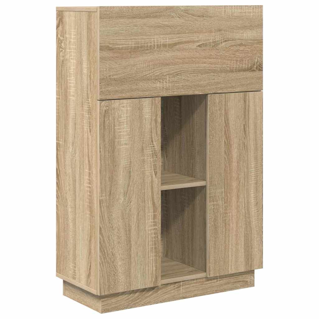 Bureau Chêne sonoma 71,5 x 31,5 x 106,5 cm Bois d'ingénierie - XIOS