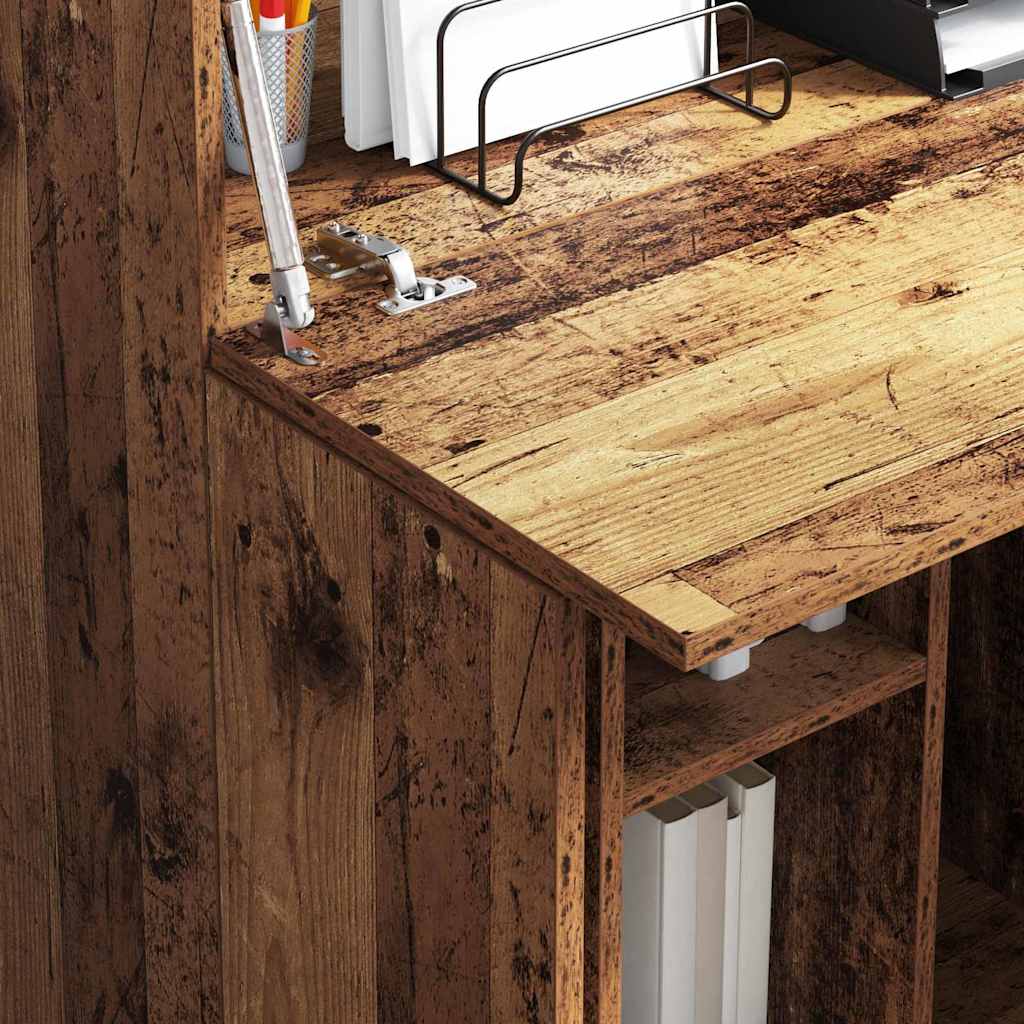 Bureau Bois Ancien Bois d'ingénierie 71.5 x 31.5 x 106.5 cm - XIOS