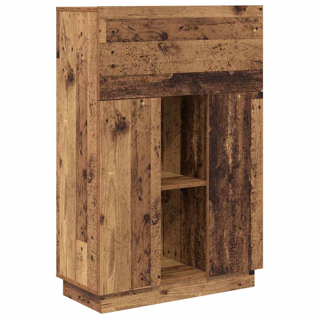 Bureau Bois Ancien Bois d'ingénierie 71.5 x 31.5 x 106.5 cm - XIOS