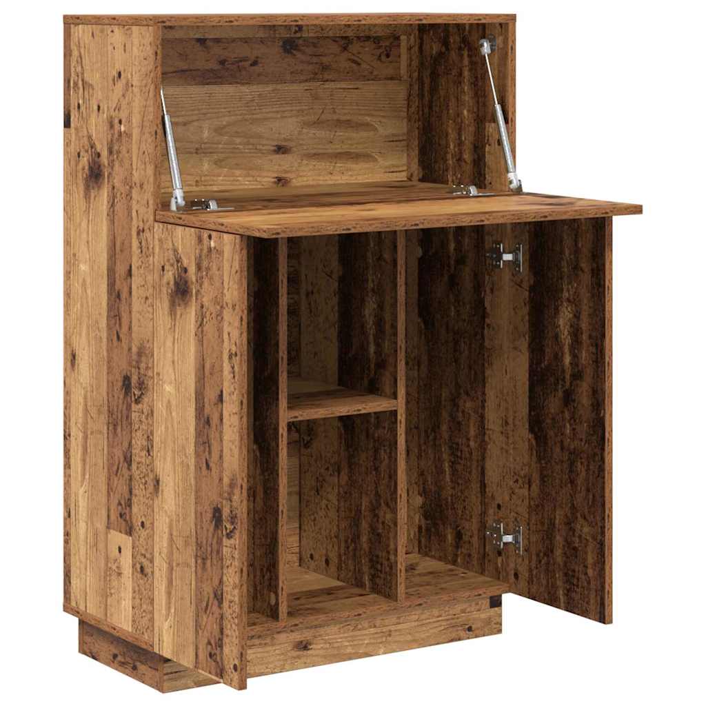 Bureau Bois Ancien Bois d'ingénierie 71.5 x 31.5 x 106.5 cm - XIOS