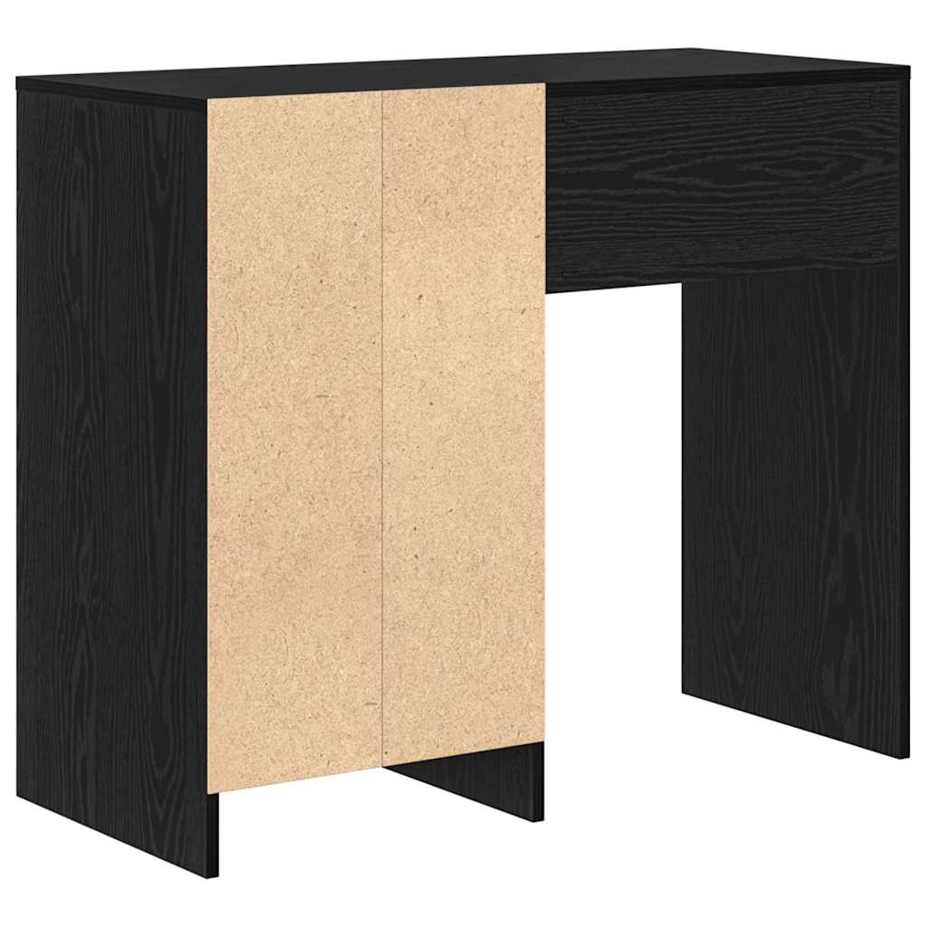 Bureau Chêne noir Bois d'ingénierie 90 x 37,5 x 75 cm