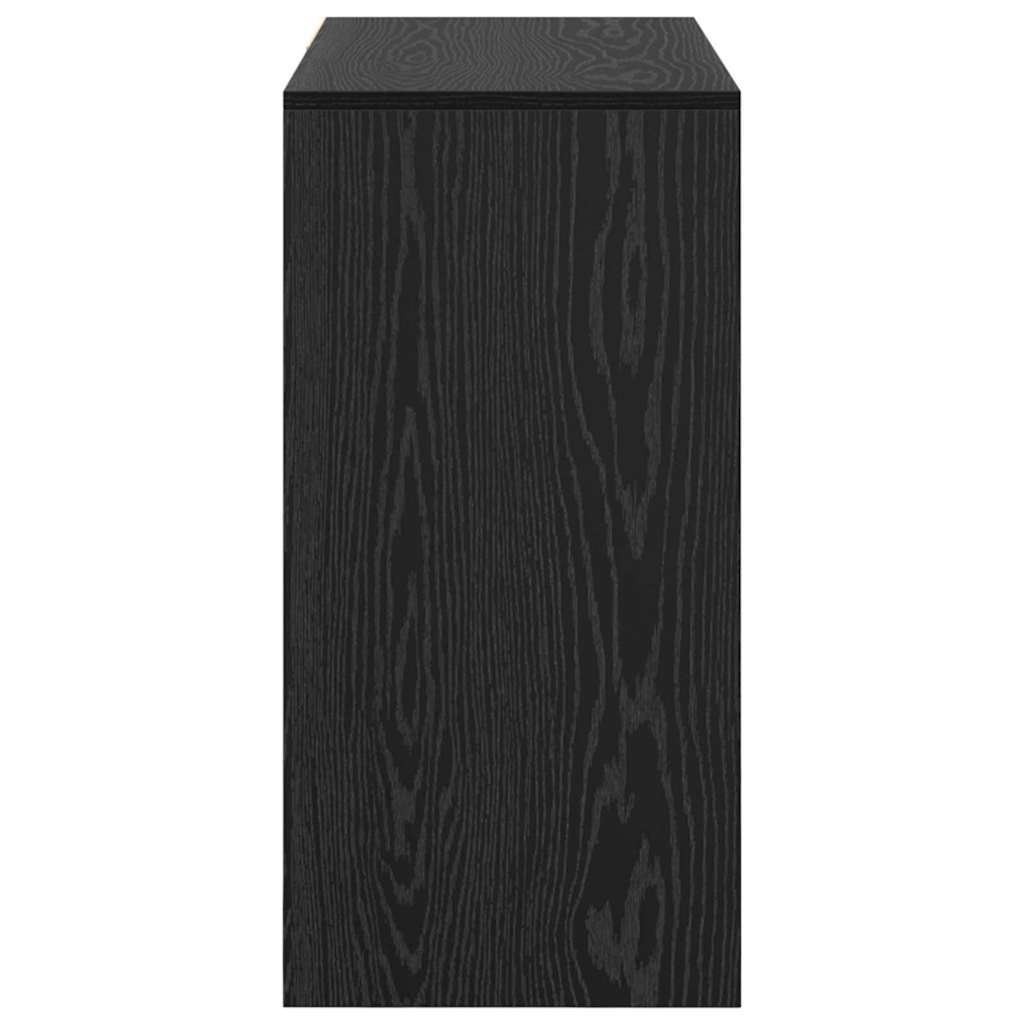 Bureau Chêne noir Bois d'ingénierie 90 x 37,5 x 75 cm