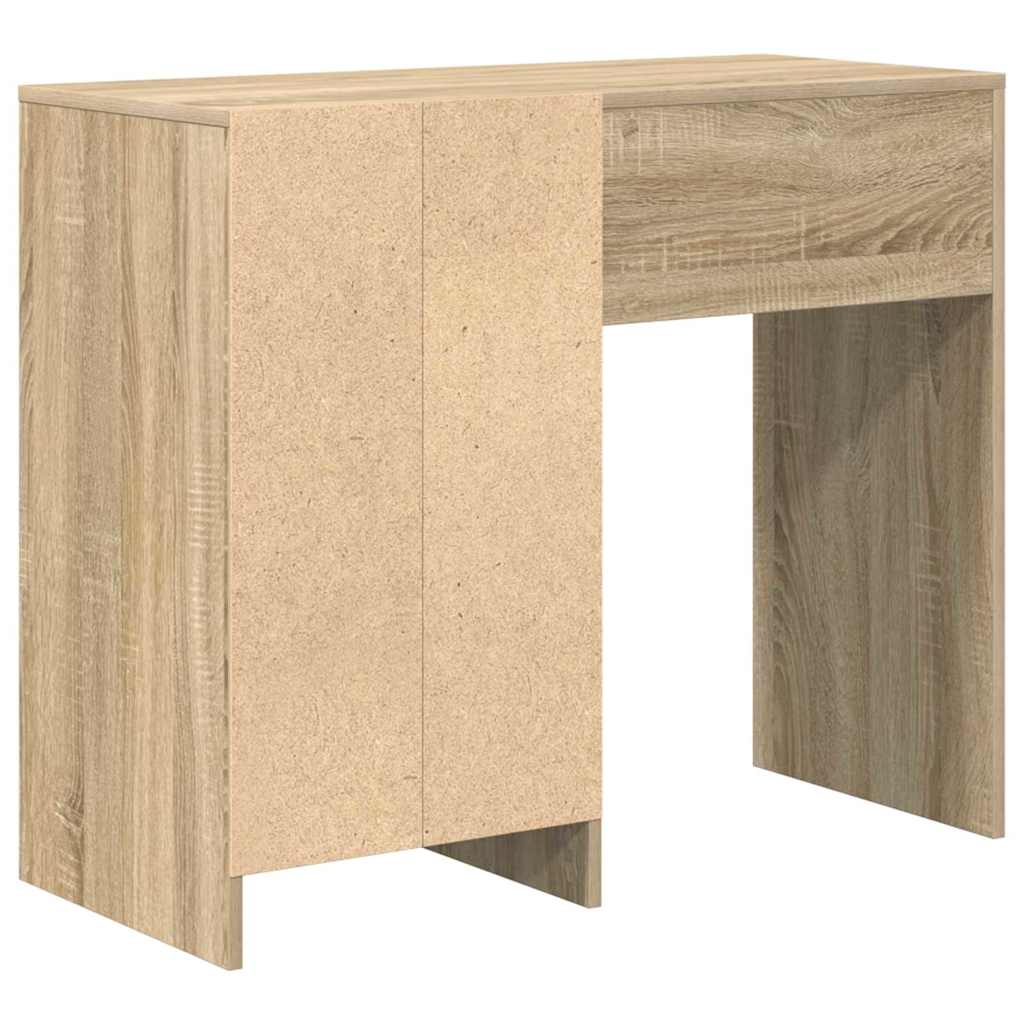 Bureau Chêne Sonoma 90 x 37,5 x 75 cm Bois d'ingénierie - XIOS