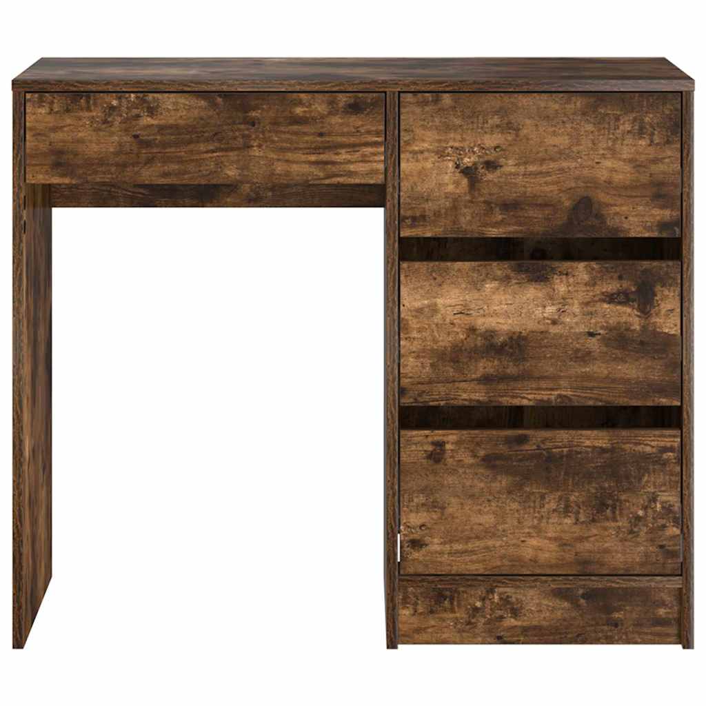 Bureau Chêne fumé 90 x 37,5 x 75 cm Bois d'ingénierie - XIOS