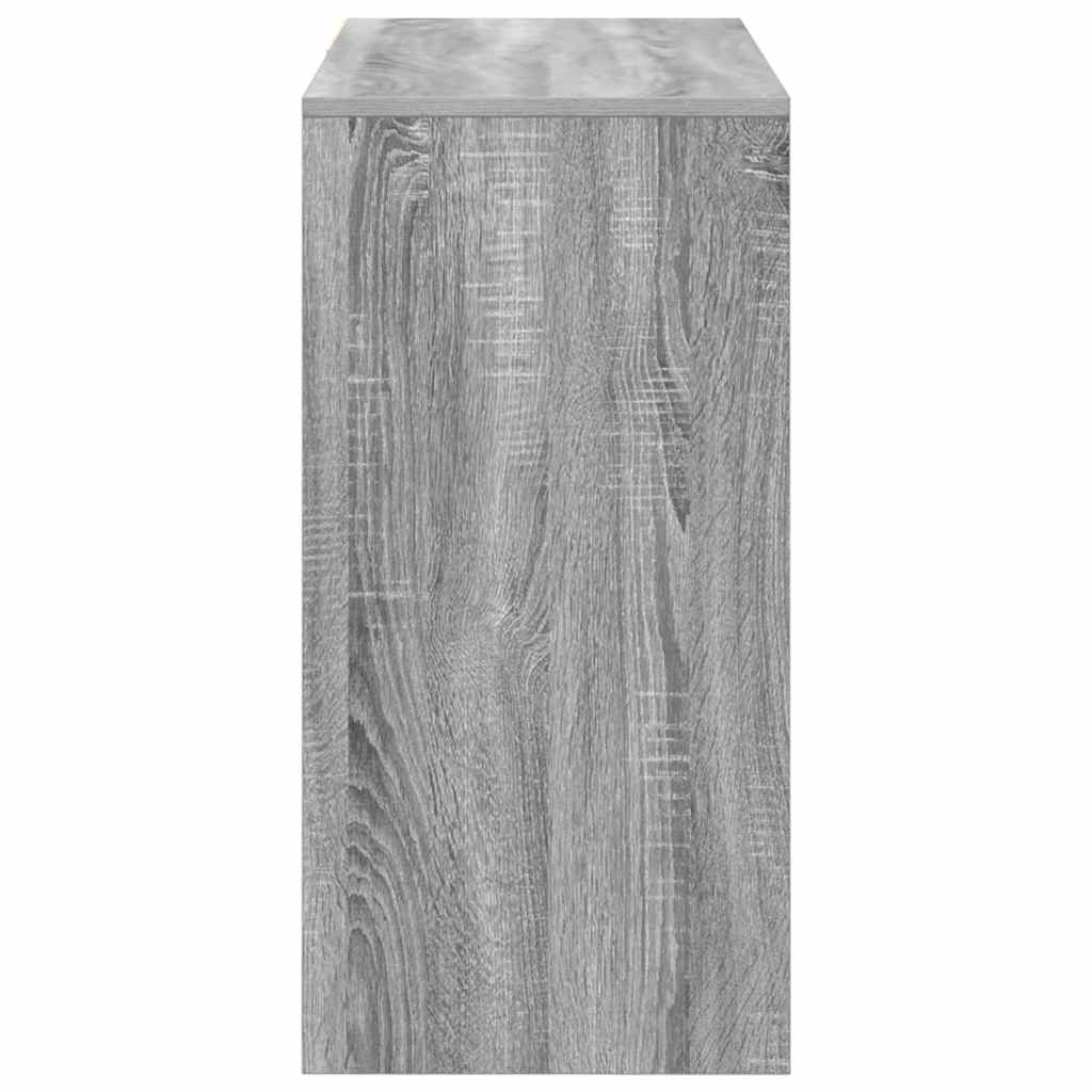 Bureau Gris Sonoma 90 x 37,5 x 75 cm Bois d'ingénierie - XIOS