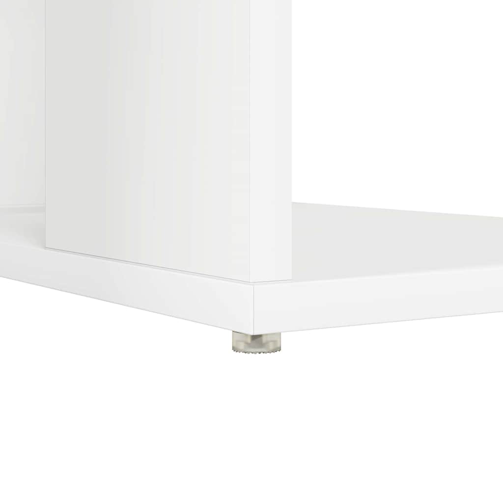 Bureau avec Rangement avec étagère Blanc 130 x 50,5 x 75 cm - XIOS