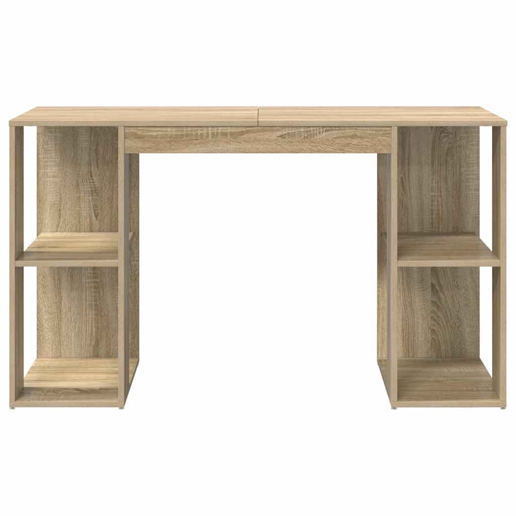 Bureau avec Rangement Chêne sonoma 130 x 50,5 x 75 cm - XIOS