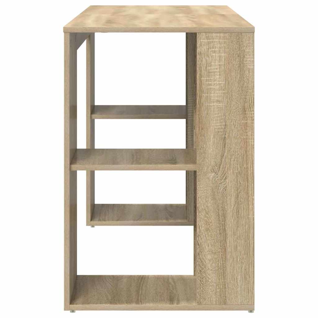 Bureau avec Rangement Chêne sonoma 130 x 50,5 x 75 cm - XIOS