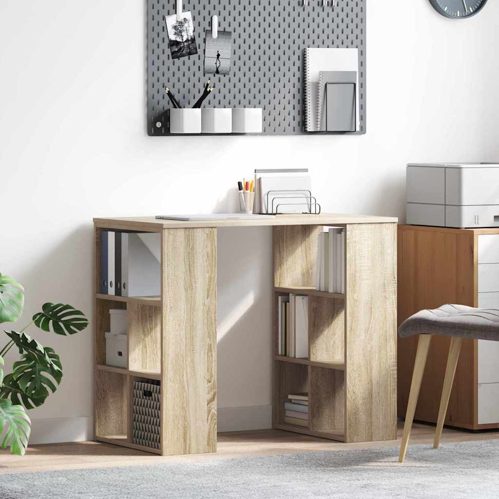Bureau Chêne Sonoma 90 x 50 x 75 cm Bois d'ingénierie - XIOS
