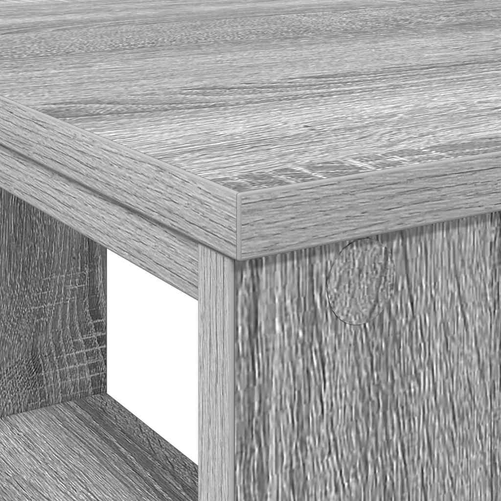 Bureau Gris Sonoma 90 x 50 x 75 cm Bois d'ingénierie - XIOS