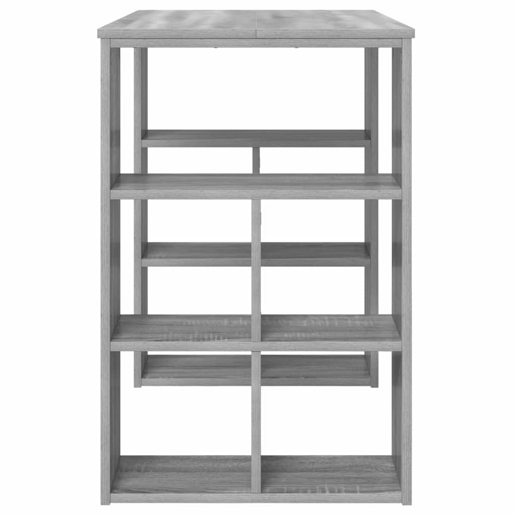 Bureau Gris Sonoma 90 x 50 x 75 cm Bois d'ingénierie - XIOS