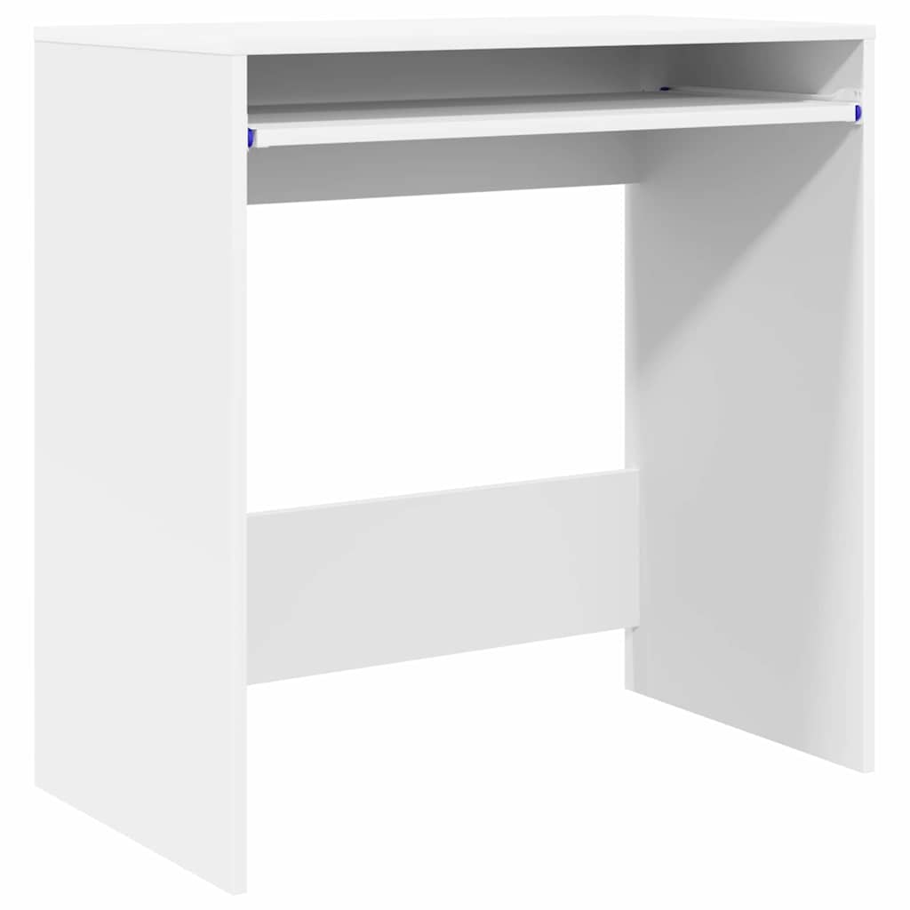 Bureau avec étagère Blanc 77,5 x 43 x 79 cm Bois d'ingénierie - XIOS