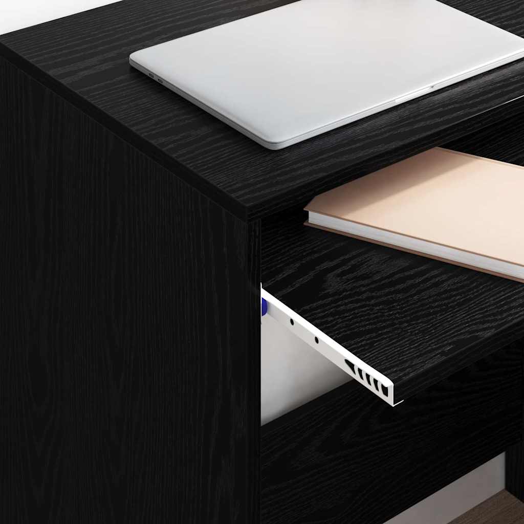 Bureau Chêne noir 77,5 x 43 x 79 cm Bois d'ingénierie - XIOS