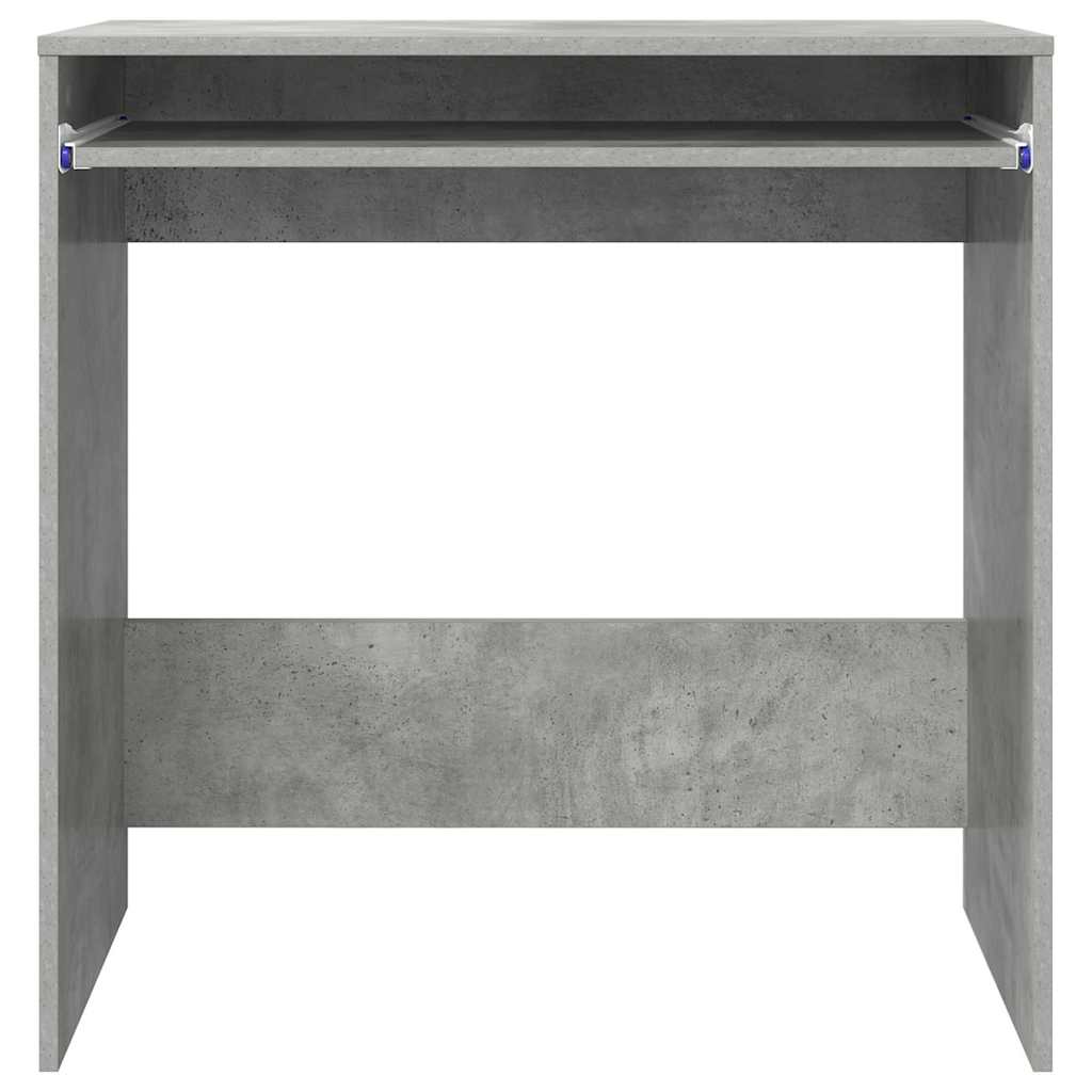 Bureau Gris béton 77,5 x 43 x 79 cm Bois d'ingénierie - XIOS
