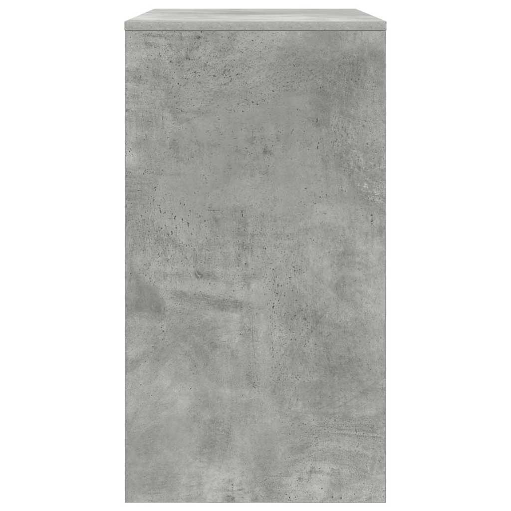 Bureau Gris béton 77,5 x 43 x 79 cm Bois d'ingénierie - XIOS