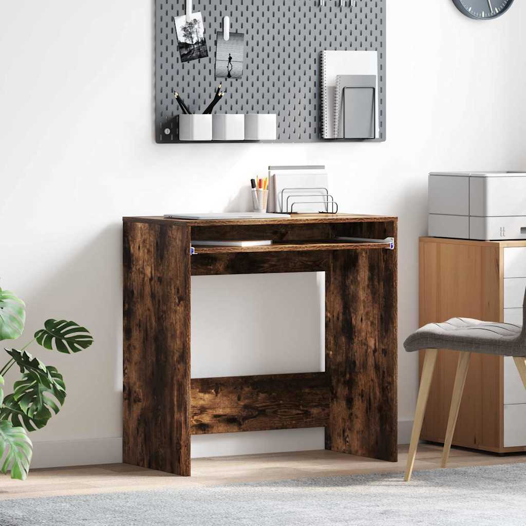 Bureau Chêne fumé 77,5 x 43 x 79 cm Bois d'ingénierie - XIOS