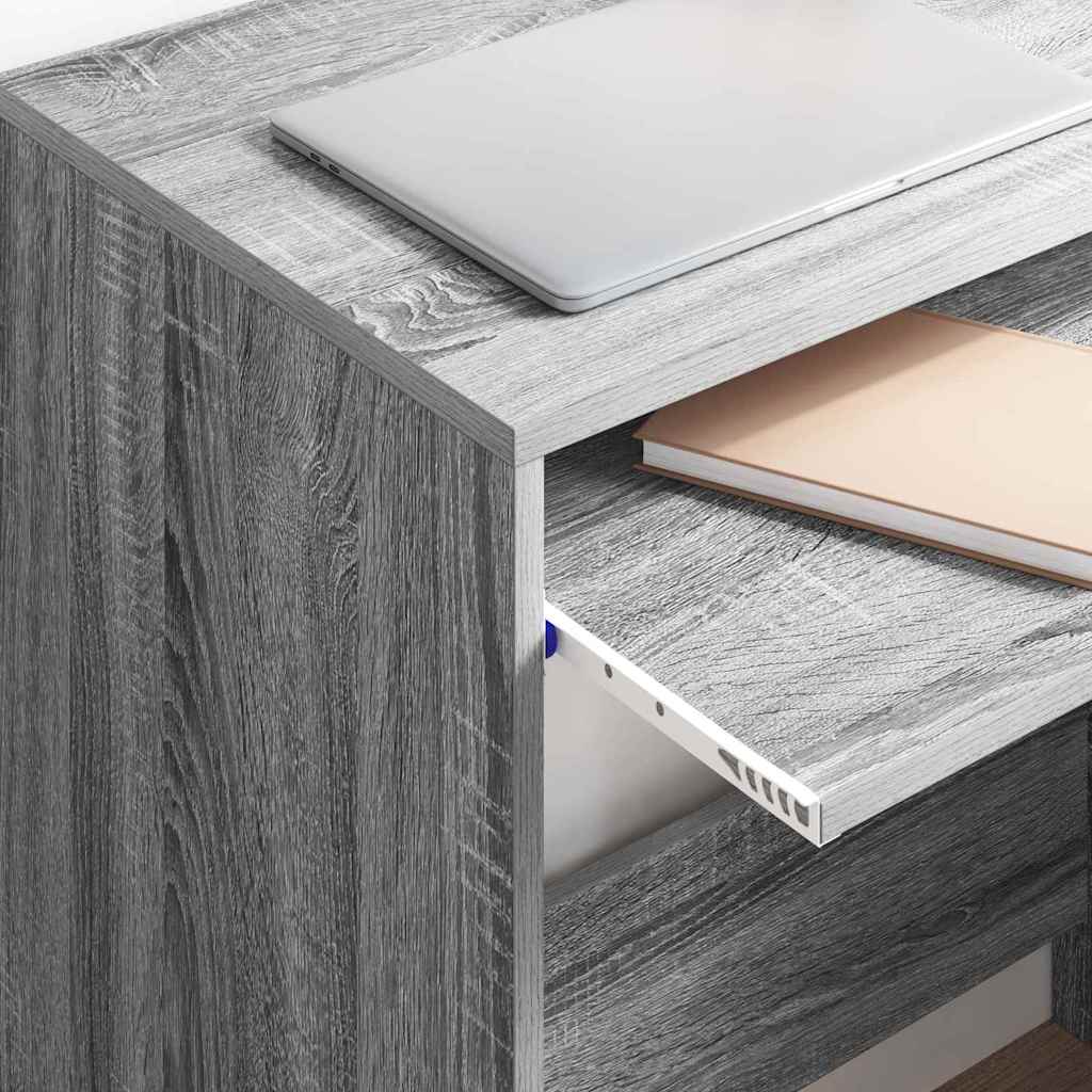 Bureau Gris Sonoma 77,5 x 43 x 79 cm Bois d'ingénierie - XIOS