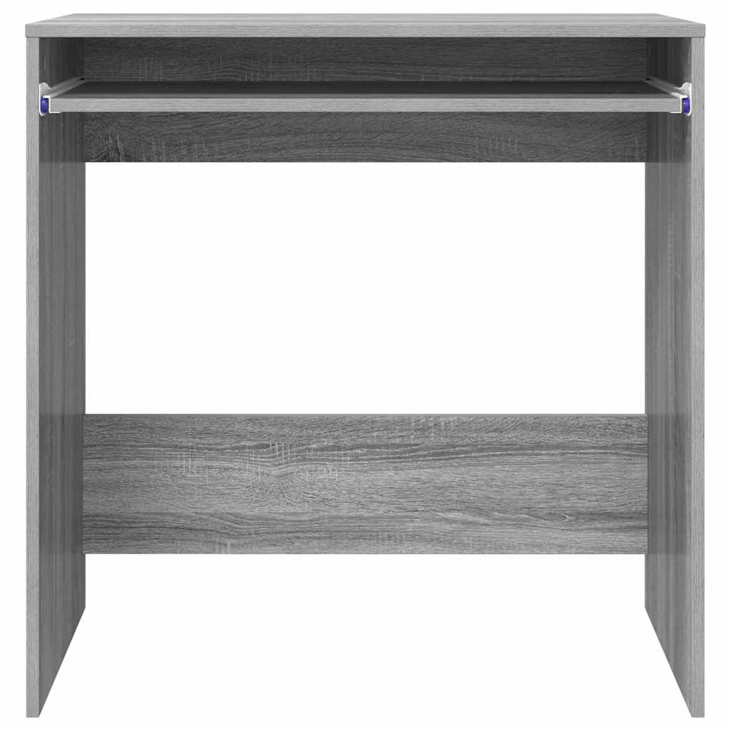 Bureau avec étagère Gris 77,5 x 43 x 79 cm Bois d'ingénierie - XIOS