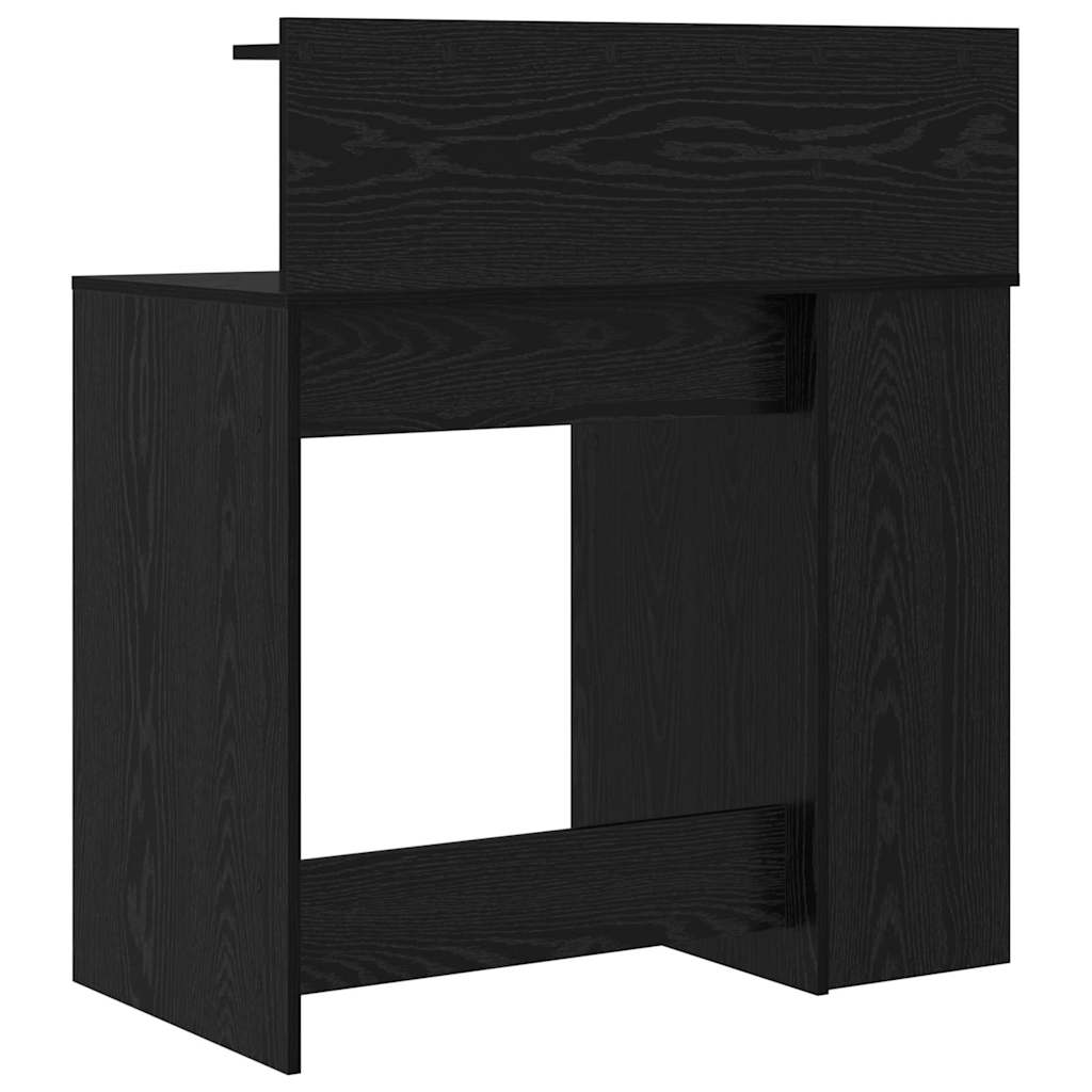 Bureau avec rangement Chêne noir 90 x 48 x 101,5 cm - XIOS