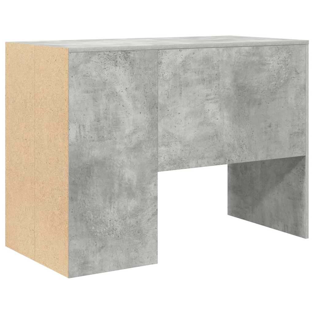Bureau Gris béton 102 x 50 x 75 cm Bois d'ingénierie - XIOS