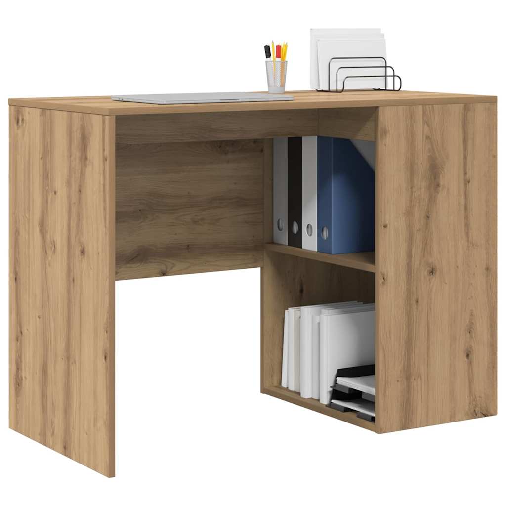 Bureau chêne artisanal 102 x 50 x 75 cm Bois d'ingénierie - XIOS