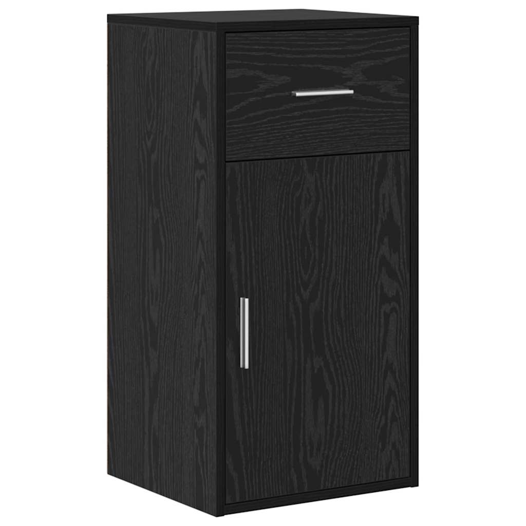 Buffet avec tiroir Chêne noir 38 x 34 x 75 cm - XIOS