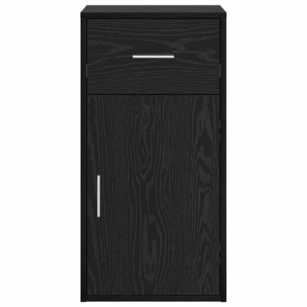 Buffet avec tiroir Chêne noir 38 x 34 x 75 cm - XIOS