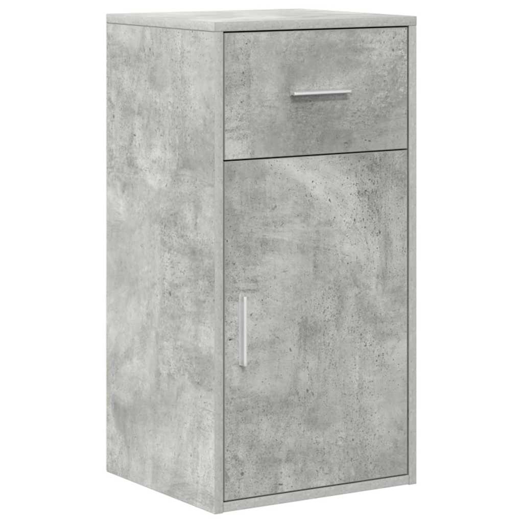 Buffet avec tiroir Gris béton 38 x 34 x 75 cm - XIOS