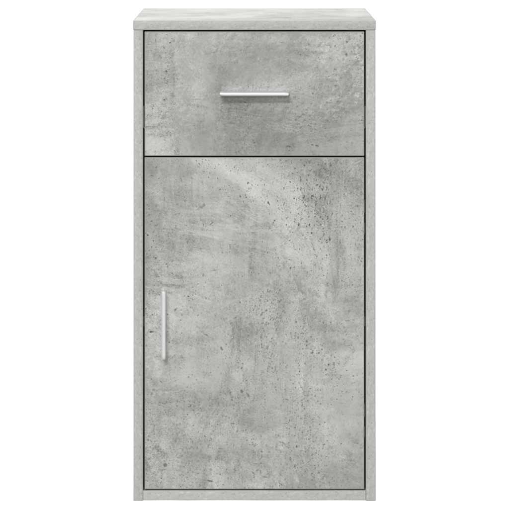 Buffet avec tiroir Gris béton 38 x 34 x 75 cm - XIOS