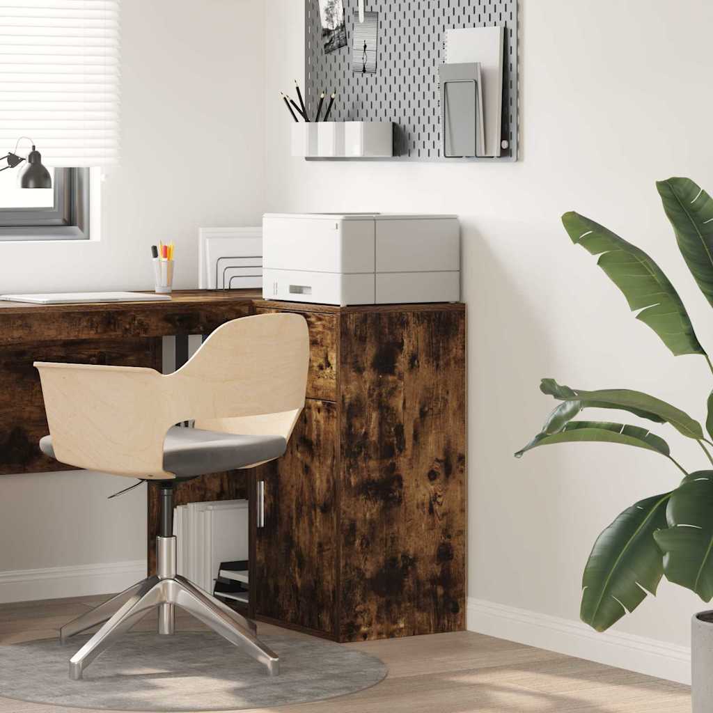 Buffet Chêne fumé 38 x 34,5 x 75 cm Bois d'ingénierie - XIOS